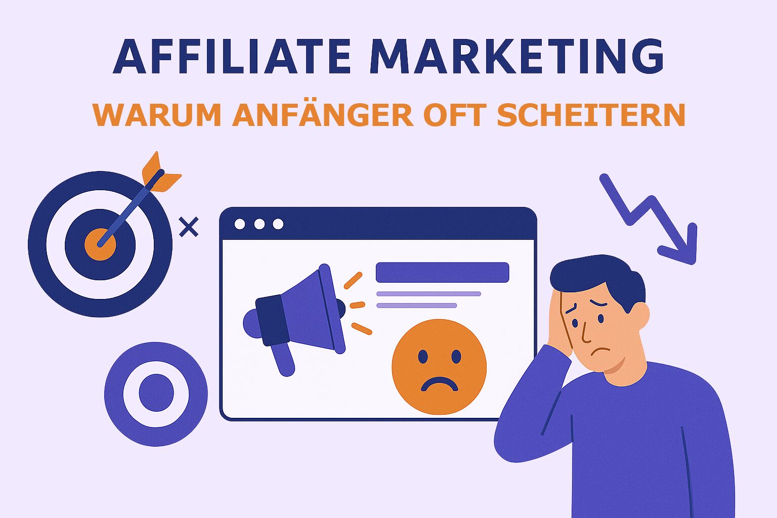 Affiliate-Marketing warum Anfänger oft scheitern