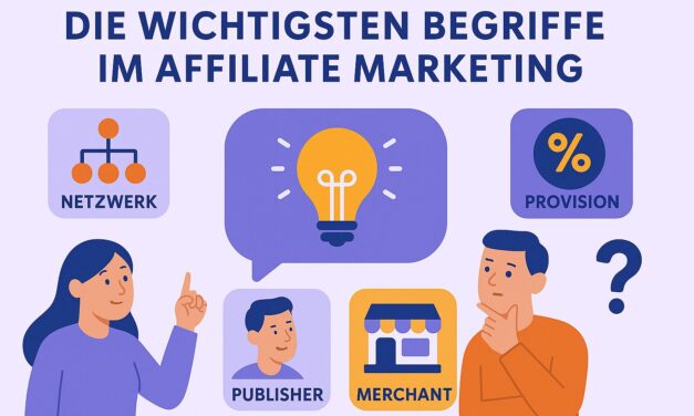 Die wichtigsten Begriffe im Affiliate Marketing einfach erklärt