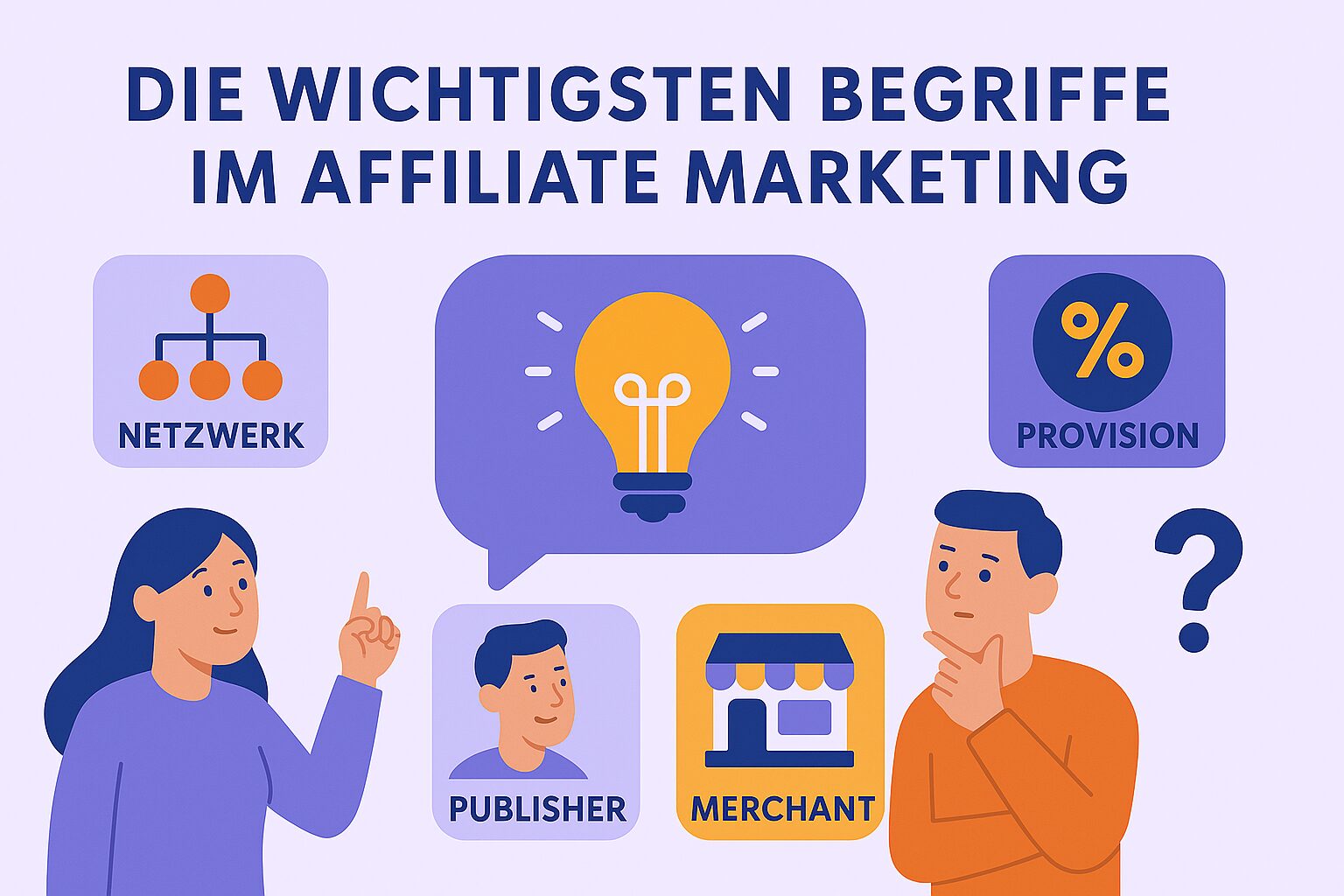 Die Wichtigsten Begriffe im Affiliate Marketing