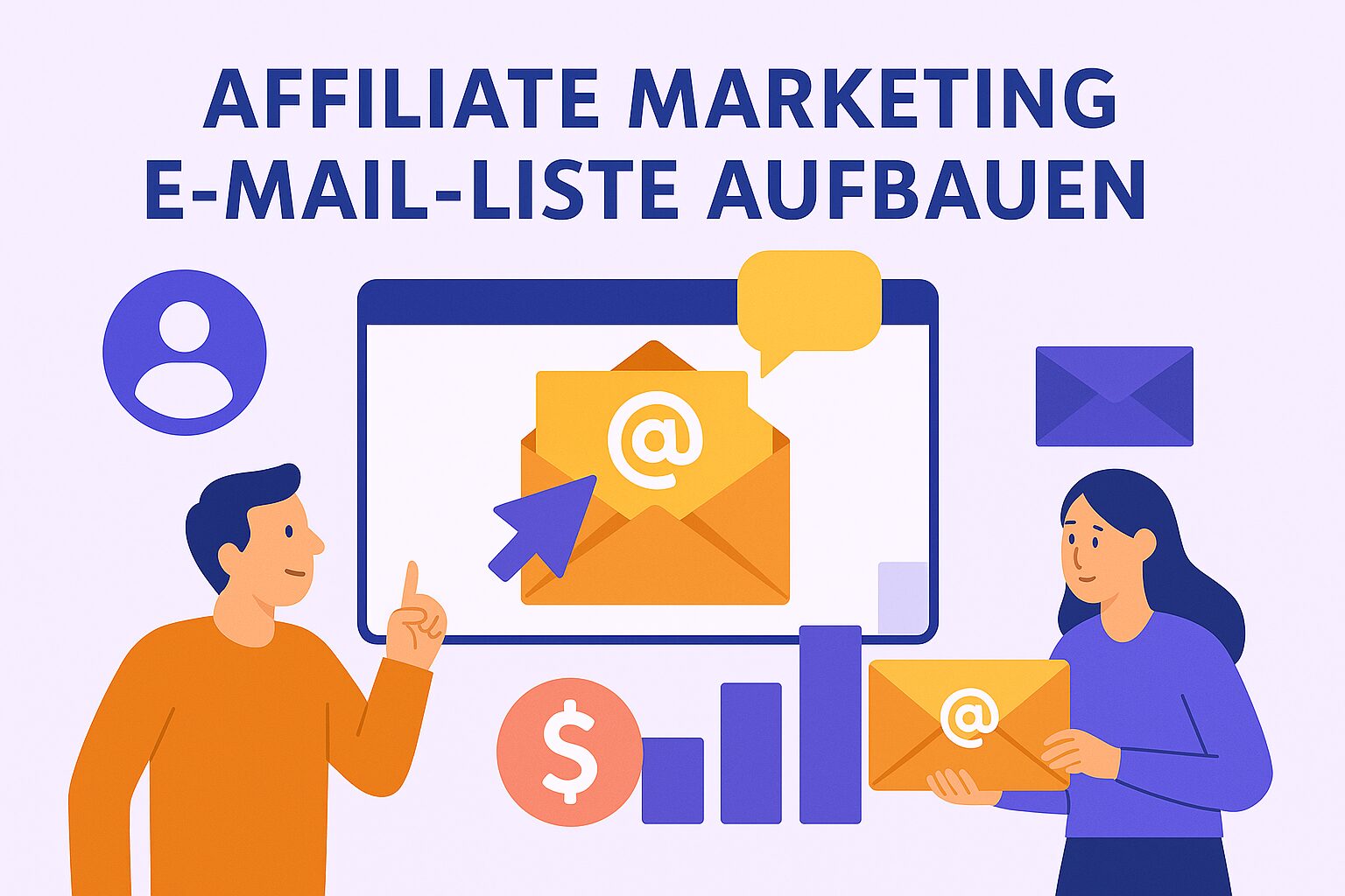 E-Mail Liste aufbauen