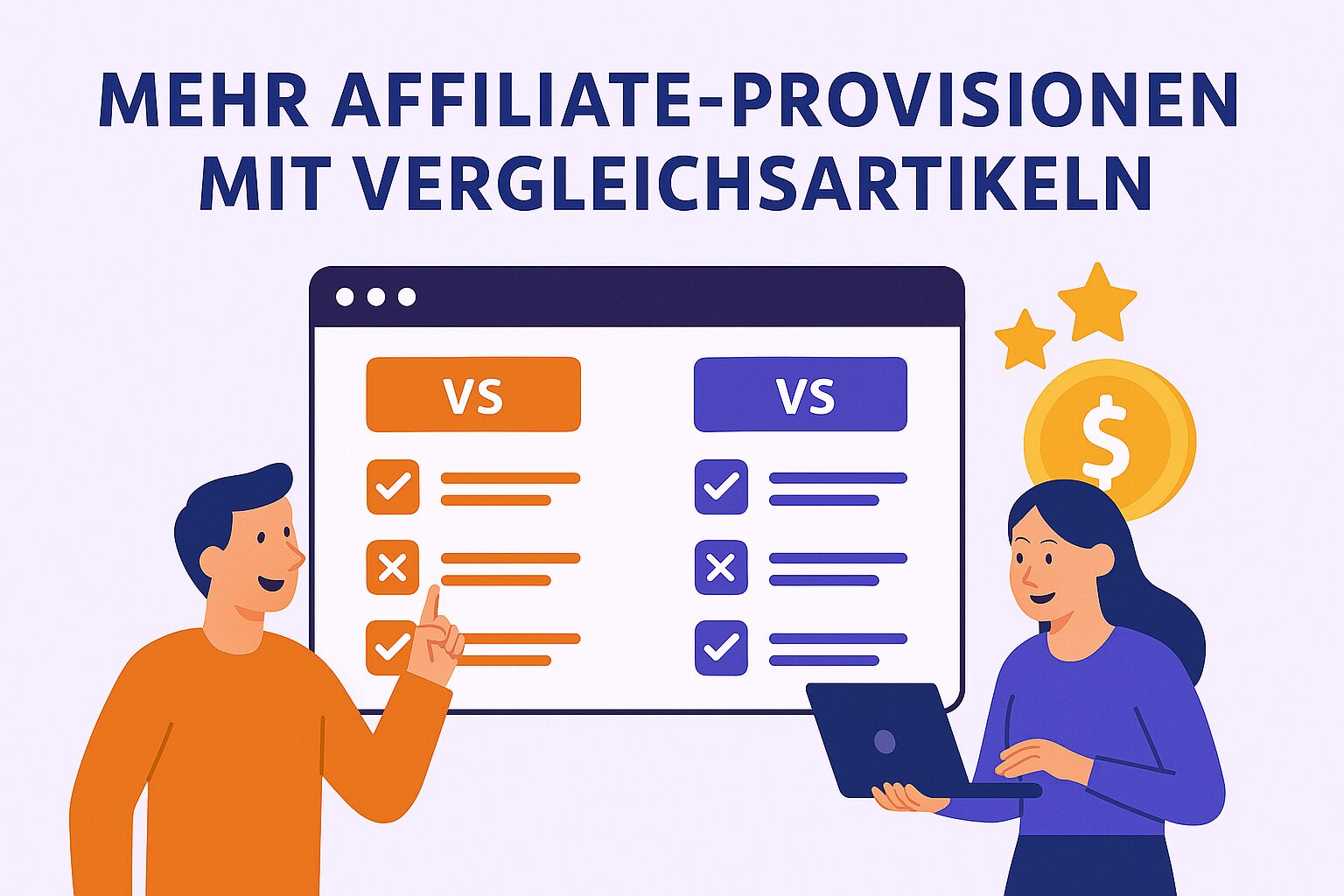 Mehr Affiliate-Provisionen Mit Vergleichsartikeln