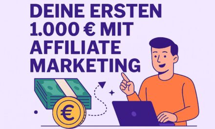Wie du deine ersten 1.000 € mit Affiliate Marketing verdienst