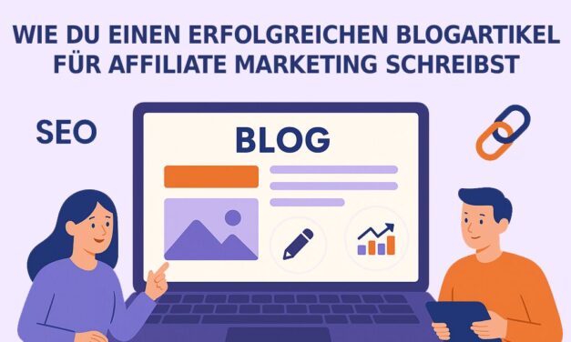 Wie du einen erfolgreichen Blogartikel für Affiliate Marketing schreibst