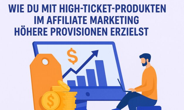 Wie du mit High-Ticket-Produkten im Affiliate Marketing höhere Provisionen erzielst