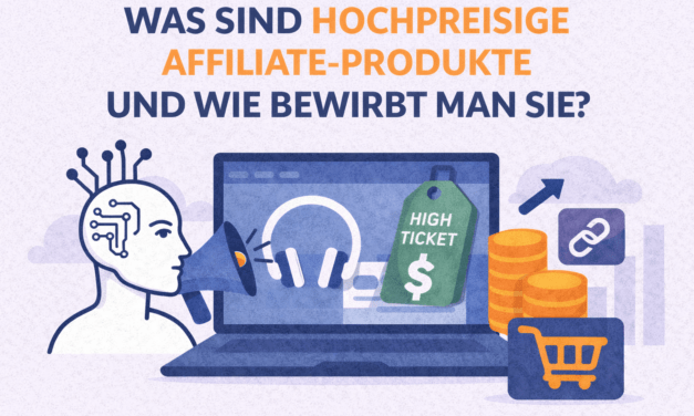 Was sind hochpreisige Affiliate-Produkte und wie bewirbt man sie?