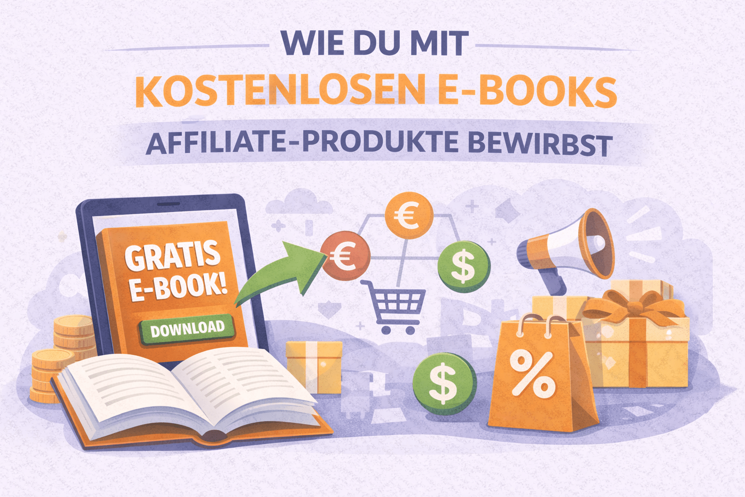Affiliate Marketing mit kostenlosen E-Books Affiliate Marketing mit kostenlosen E-Books